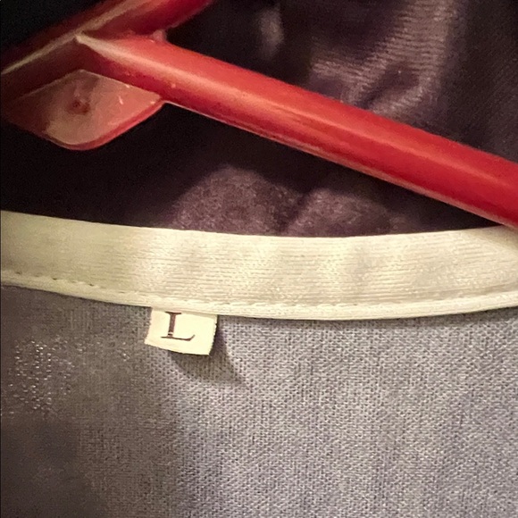 #1476+Red and Black Gradient Long Sleeve Shirt - Picture 3 of 5